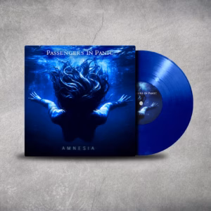 PASSENGERS IN PANIC “AMNESIA” (SR-0360 LP) (BLUE VINYL, LIMITED TO 100 EDITION)
