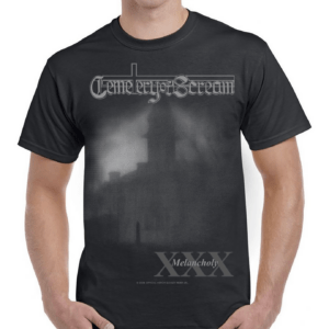 CEMETERY OF SCREAM "MELANCHOLY" 30-YEARS ANNIVERSARY T-SHIRT!!!