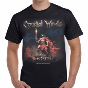 CRYSTAL WINDS "King Of Steel"  T-SHIRT