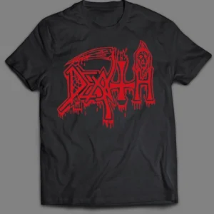 DEATH "Logo"  ,  black T-SHIRT