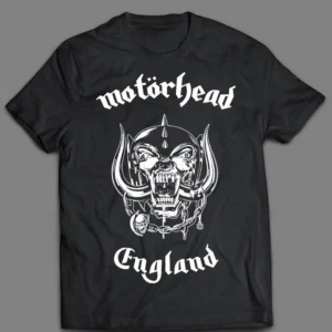 MOTORHEAD "England"  black t-shirt